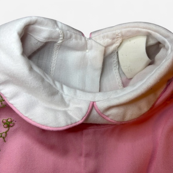 Vintage Paddington Bear by Thomas Girls 2 Piece Set Pink Size 12 Months Jumpsuit - Picture 4 of 6